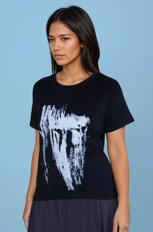 Röna Fitted Tee (Grunge)