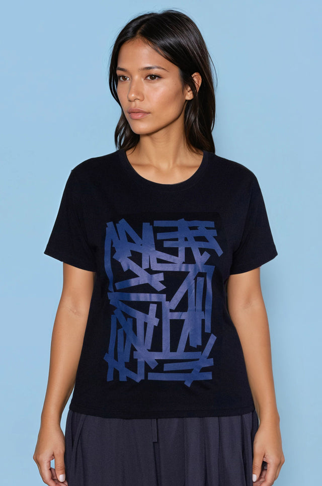 Röna Fitted Tee (Crossing)