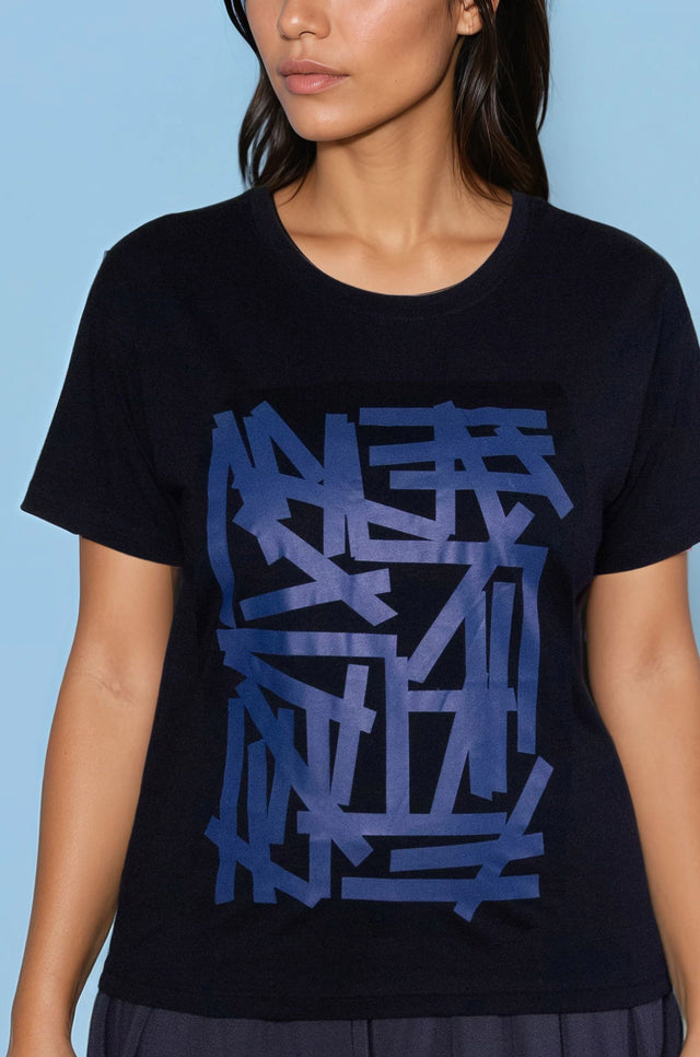 Röna Fitted Tee (Crossing)