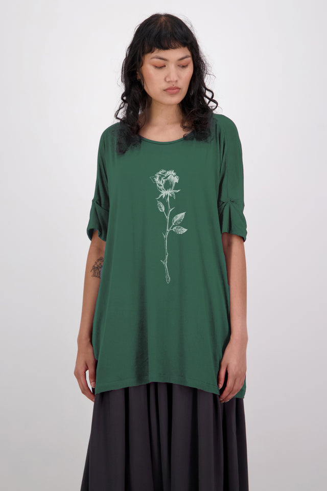 Unity Tee (Rose) Green