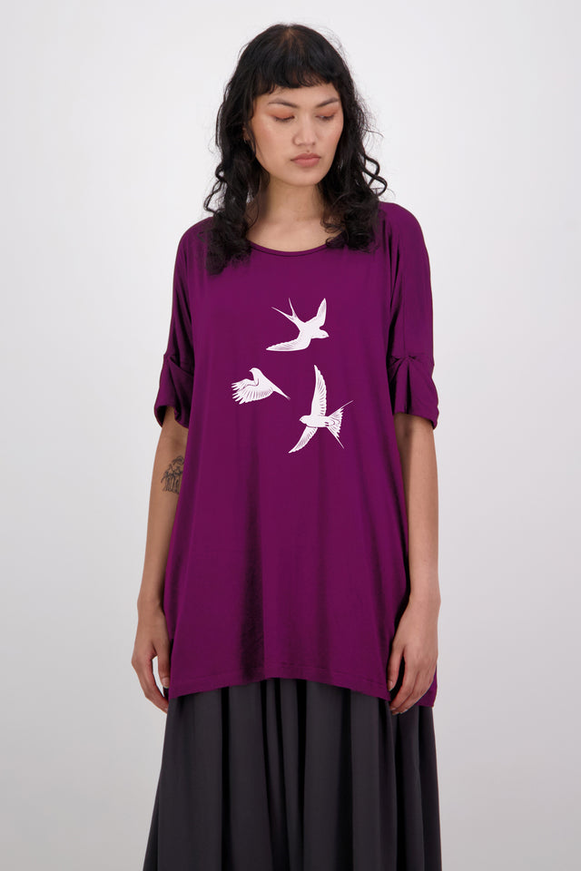 Unity Tee (Swallows) Green