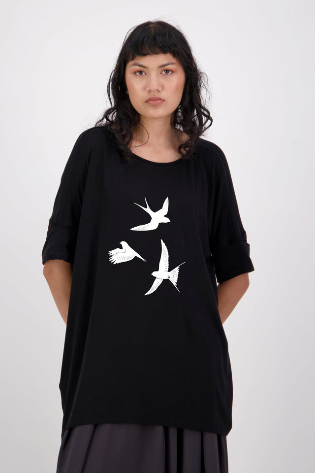 Unity Tee (Swallows) Green